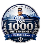 Auszeichnung Top 1000 Unternehmen Deutschland